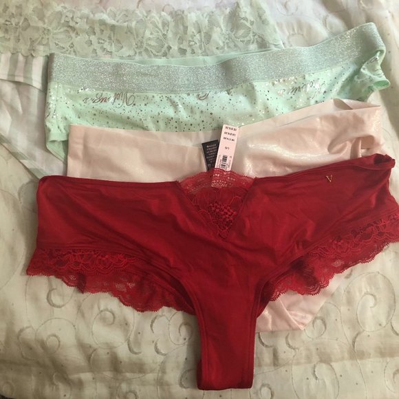 Victoria's Secret Intimates & Sleepwear Lot Of 4 Victorias Secret Panties Large Poshmark